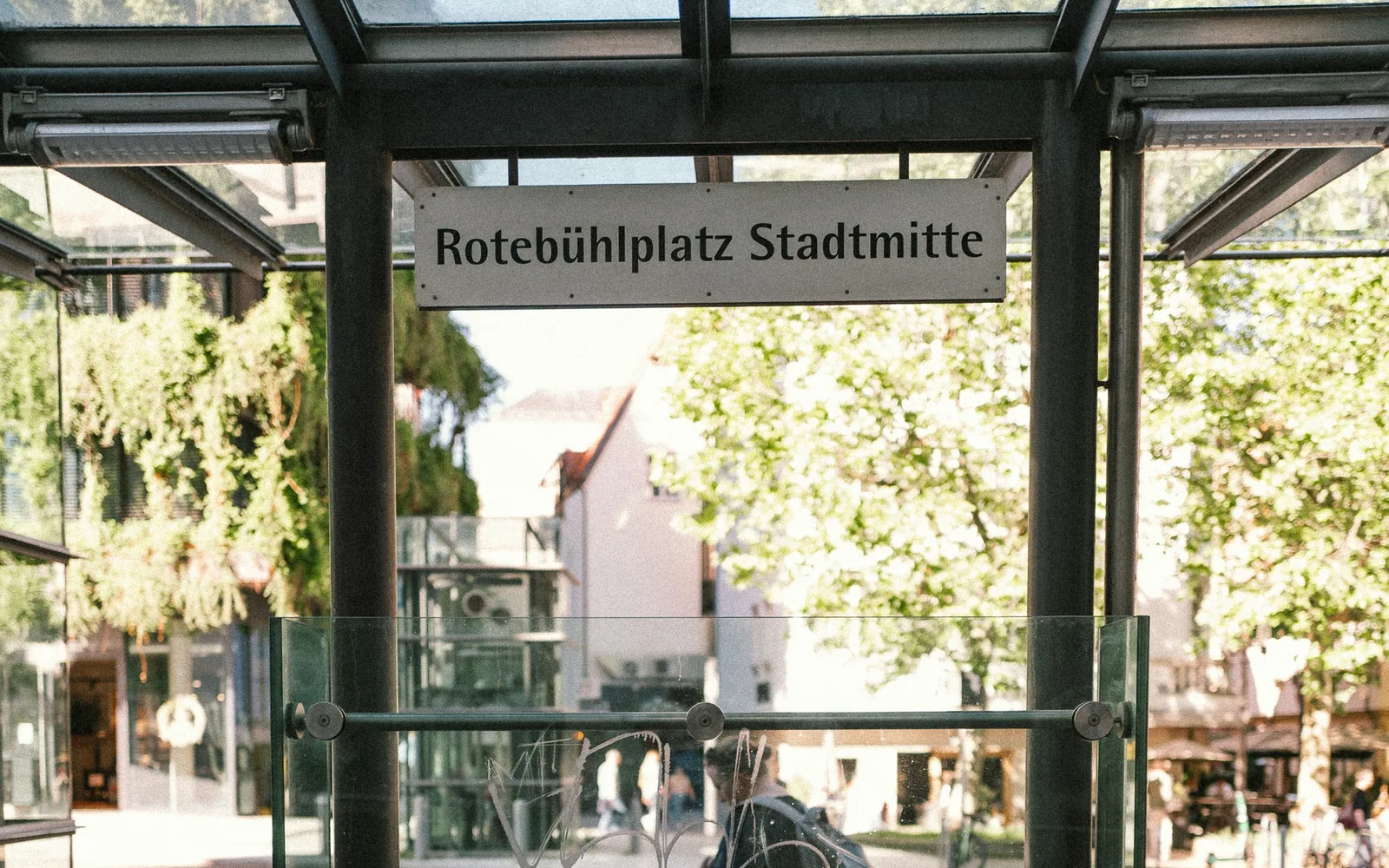 Haltestelle Rotebühlplatz Stadtmitte in Stuttgart